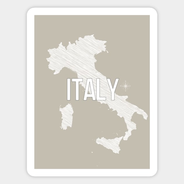 Country Wall Decor Italy Black and White Art Canvas Poster Prints Modern Style Painting Picture for Living Room Cafe Decor World Map Magnet by Wall Decor